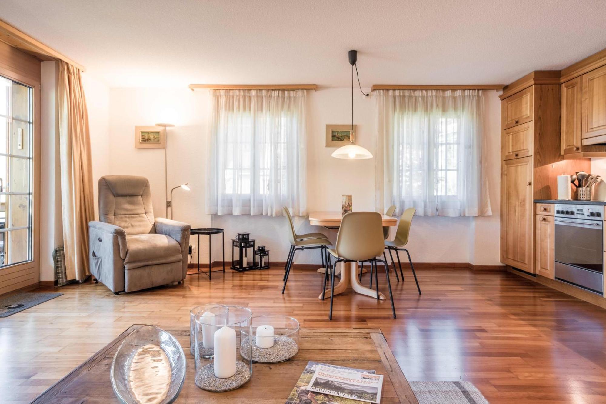 Apartment St. Louis 2.5 - Griwarent Ag Grindelwald Kültér fotó